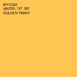 #FFC552 - Golden Tainoi Color Image